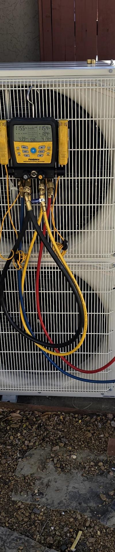 Mitsubishi install in far north Dallas